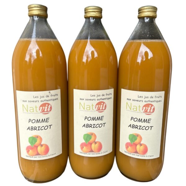 Pur Jus Pomme Abricot BIO 1L x3