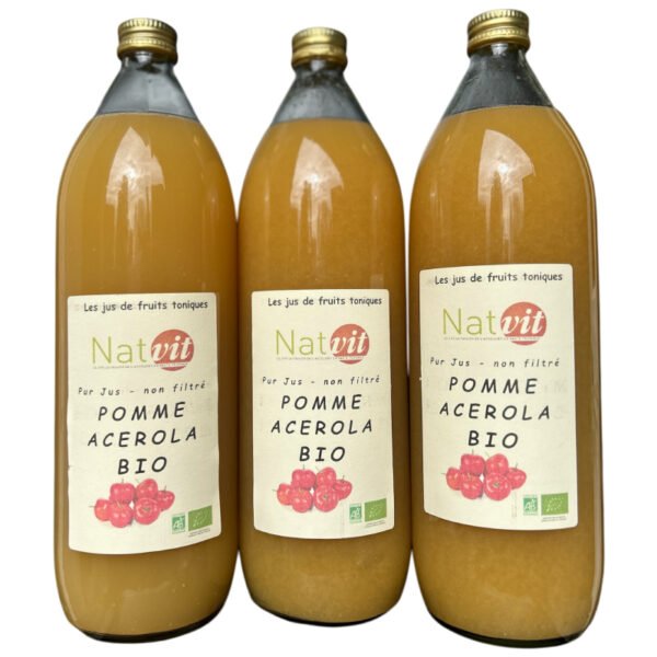 Pur Jus Pomme Acérola BIO 1L x3