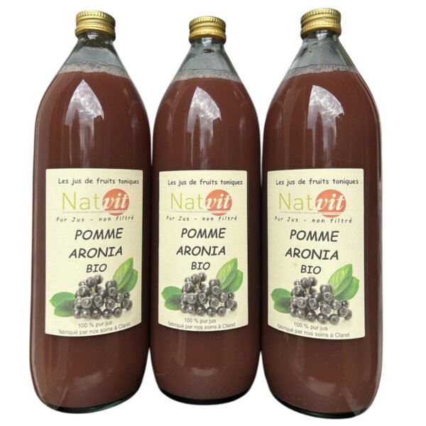 Pur jus Pomme Aronia BIO 1L x3