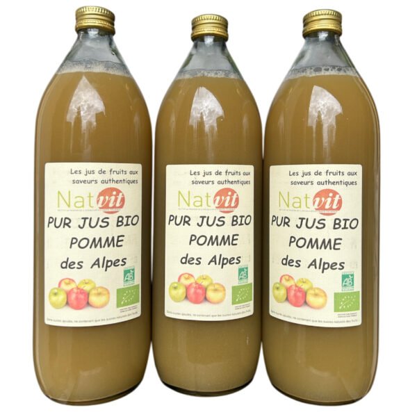 Pur Jus Pomme Bio 1L x3