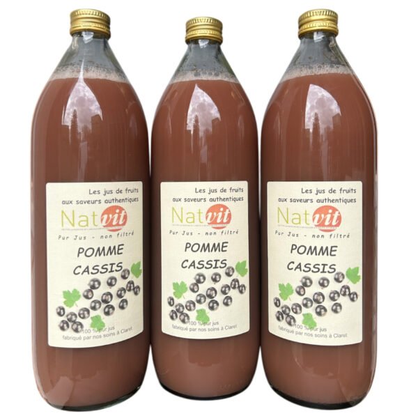 Pur Jus Pomme Cassis 1L – Image 2