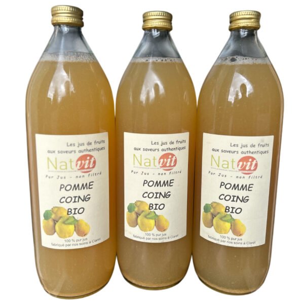 Jus pomme coing