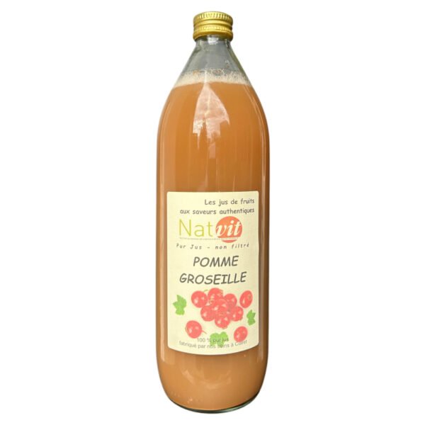 Pur jus Pomme Groseille BIO 1L